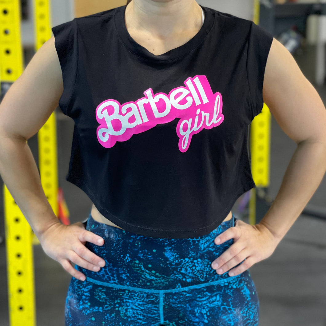 Barbell Girl - Women's Double Crop